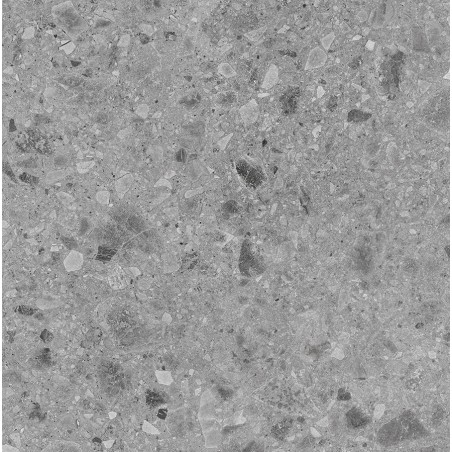 Dalle sur plots terrasse - Dalle GEOTECH Grey 60x60 – Terrazzo Ceppo di Grey 2 cm R11
