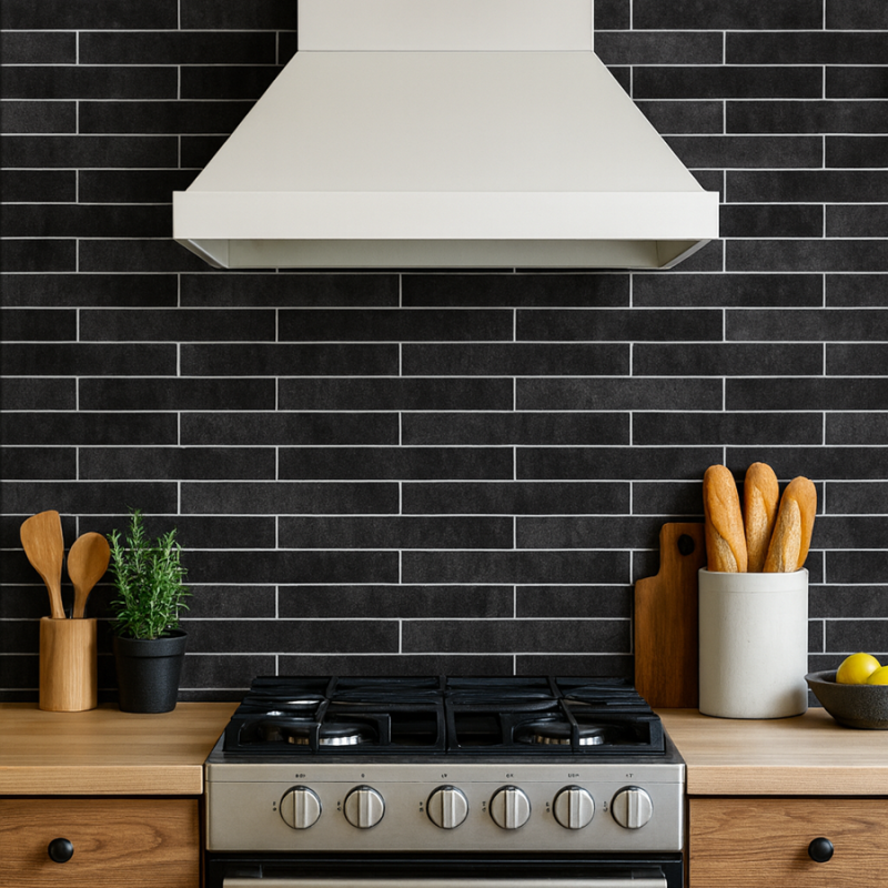 Zellige - Carrelage CHROMA IRON 4,8x44,5 cm effet zellige