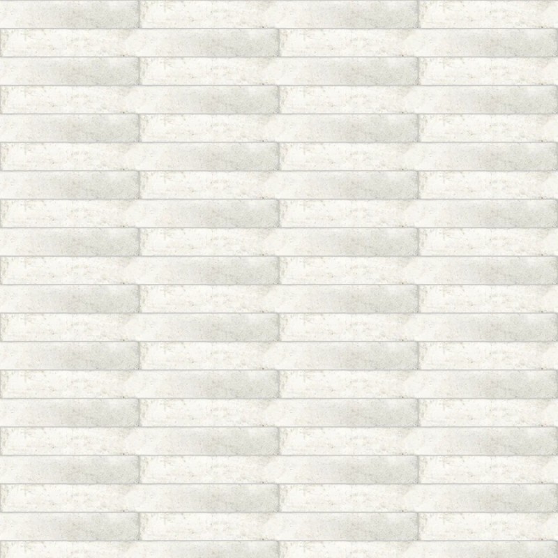 Zellige - Carrelage CHROMA WHITE 4,8x44,5 cm effet zellige