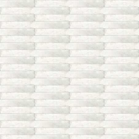 Zellige - Carrelage CHROMA WHITE 4,8x44,5 cm effet zellige