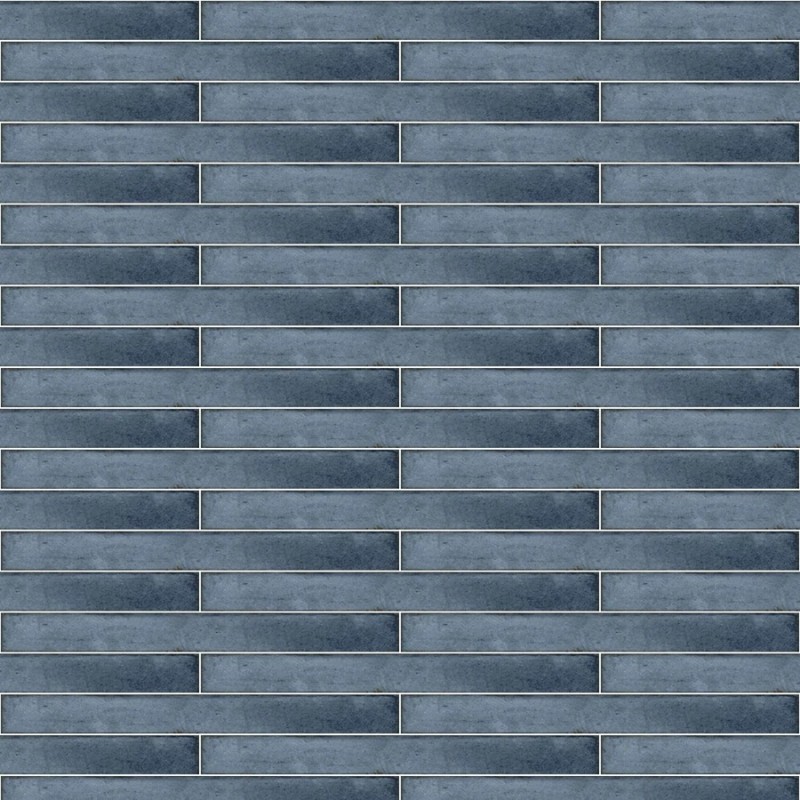 Zellige - Carrelage MIXTIK BLUE 4,8x44,5 cm effet zellige