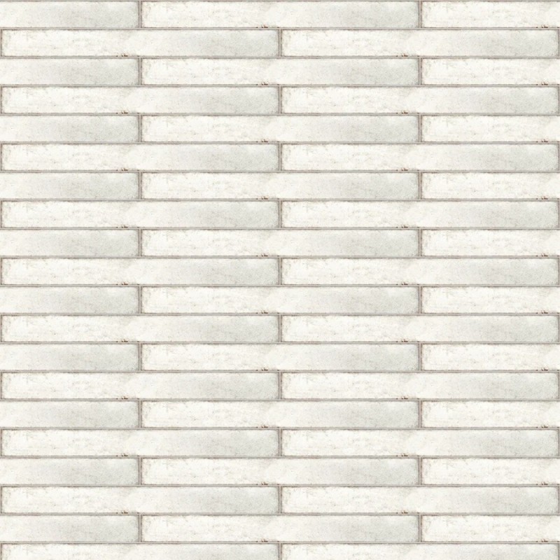 Zellige - Carrelage MIXTIK WHITE 4,8x44,5 cm effet zellige
