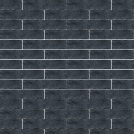 Zellige - Carrelage SOLLER BLACK 7,5x30 cm effet zellige