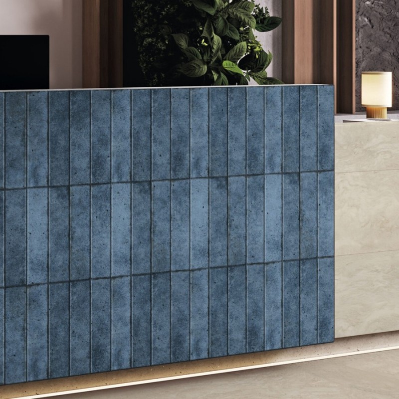 Zellige - Carrelage SOLLER BLUE 7,5x30 cm effet zellige