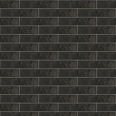 Zellige - Carrelage MALLORCA BLACK 7,5x30 cm effet zellige