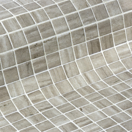 Mosaïque effet pierre - Emaux de Verre Ezarri Creamstone