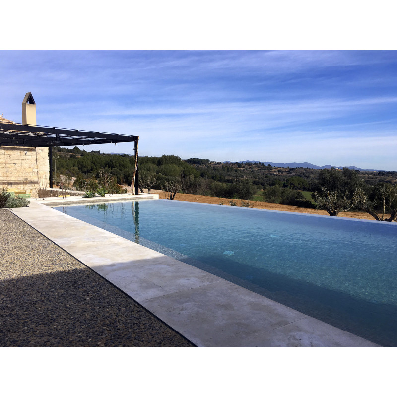 Mosaïque effet pierre - Emaux de Verre Ezarri Creamstone