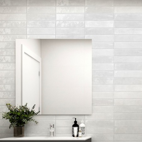 Zellige - Carrelage MALLORCA WHITE 7,5x30 cm effet zellige