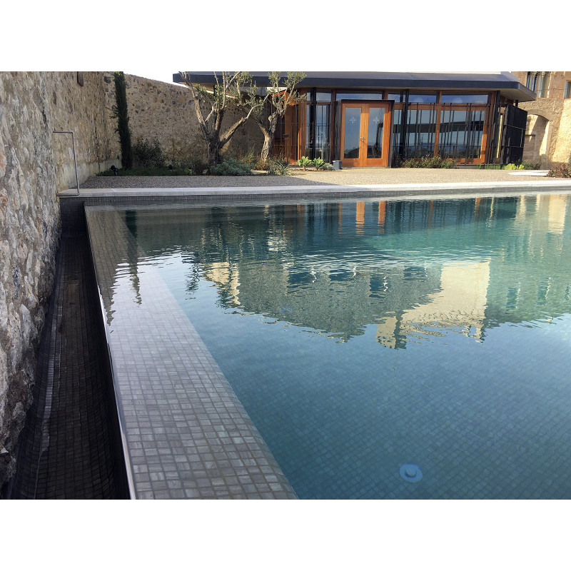 Mosaïque effet pierre - Emaux de Verre Ezarri Creamstone