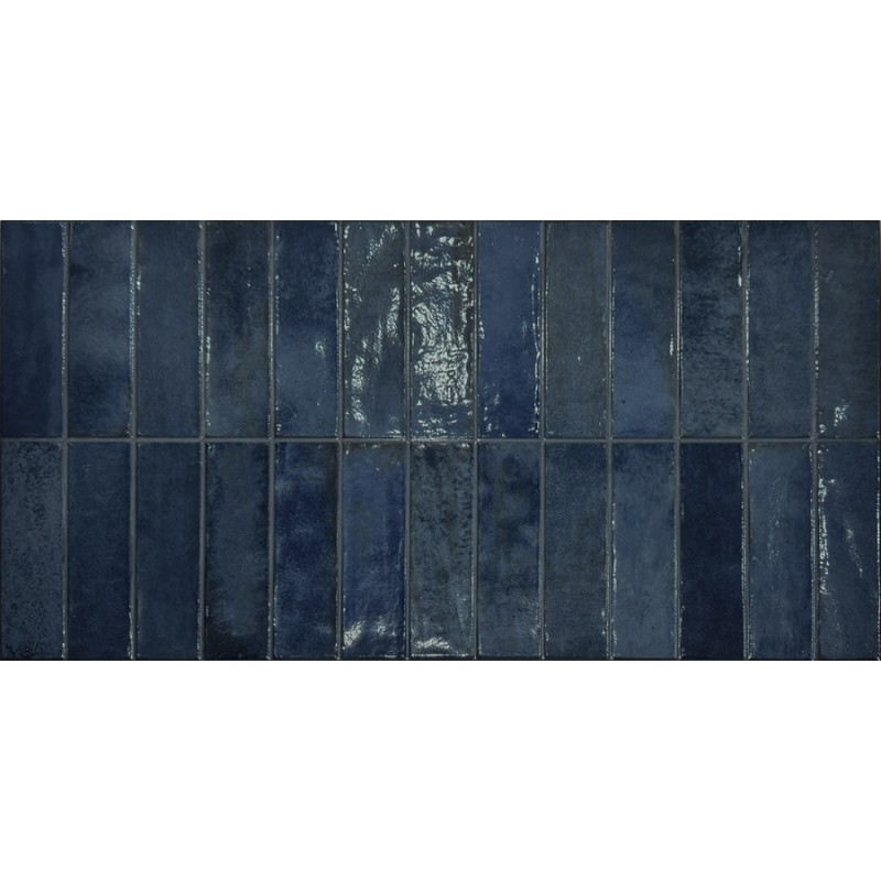 Zellige - Carrelage zellige Easy Limit Blue 32×62,5 cm