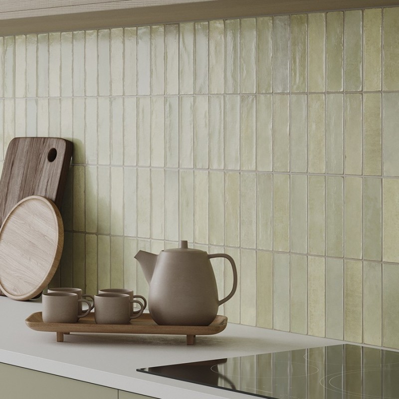 Zellige - Carrelage zellige Easy Limit Apple 32×62,5 cm