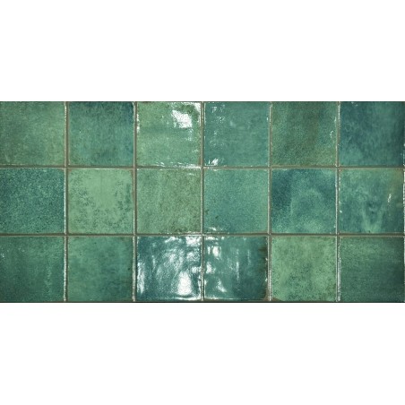 Zellige - Carrelage zellige Easy Block Green 32×62,5 cm
