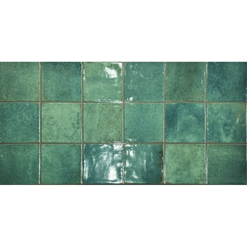 Zellige - Carrelage zellige Easy Block Green 32×62,5 cm