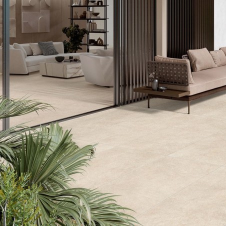 Effet pierre - Carrelage antidérapant ANDARIA Sand 60x120 – Effet pierre naturelle