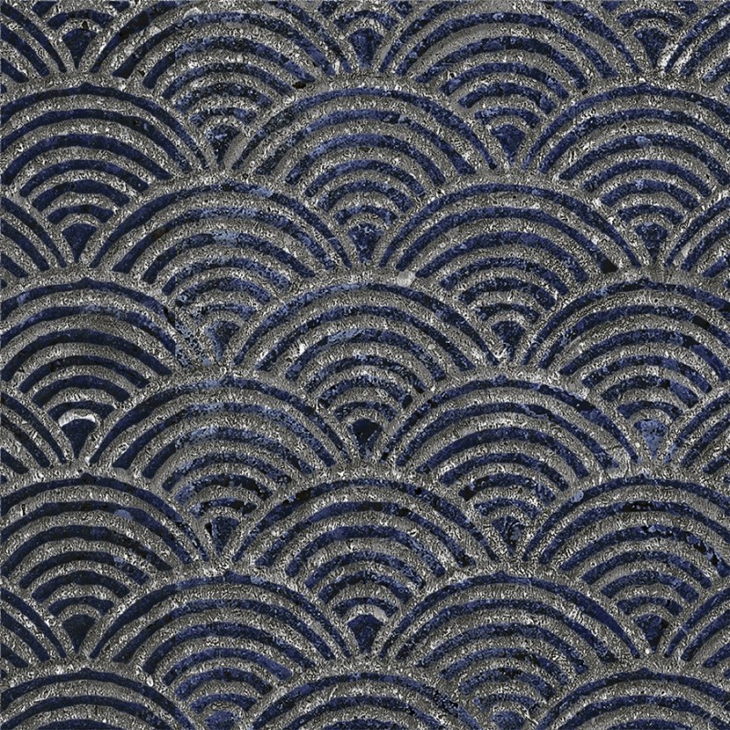 Carreaux ciment - Carrelage mural Fournier bleu 15x15 cm