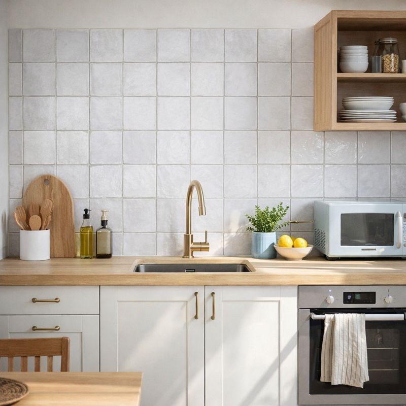 Zellige - Carrelage zellige Easy Block White 32×62,5 cm