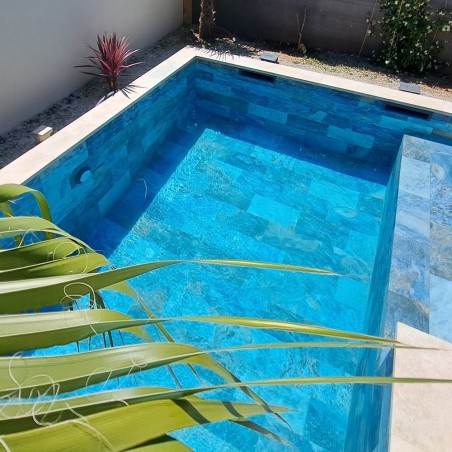 Echantillon - Echantillon BALI BLUE Effet pierre de Bali