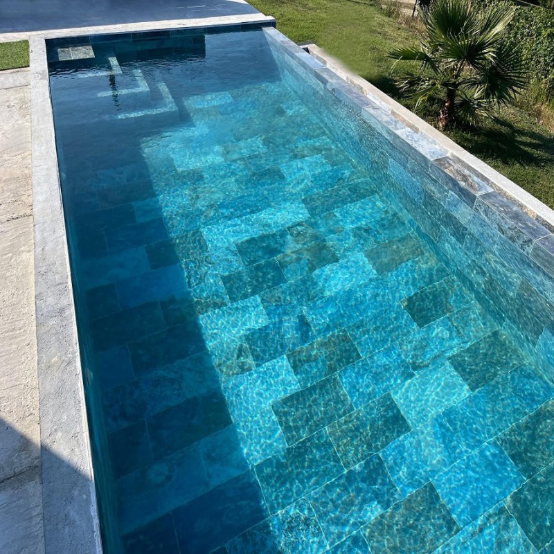 Echantillon - Echantillon BALI BLUE Effet pierre de Bali