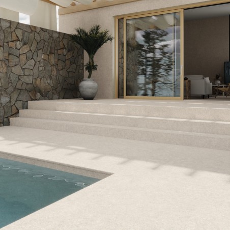 Carrelage  IWA WHITE effet...