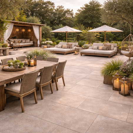 Dalle imitation pierre...