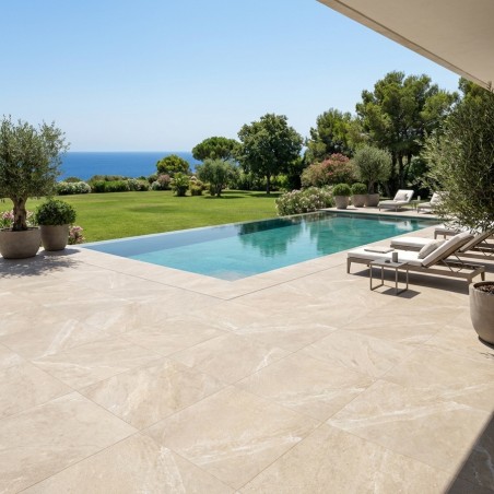 Dalle sur plots BODO BEIGE...