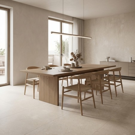 Carrelage béton ciré beige...