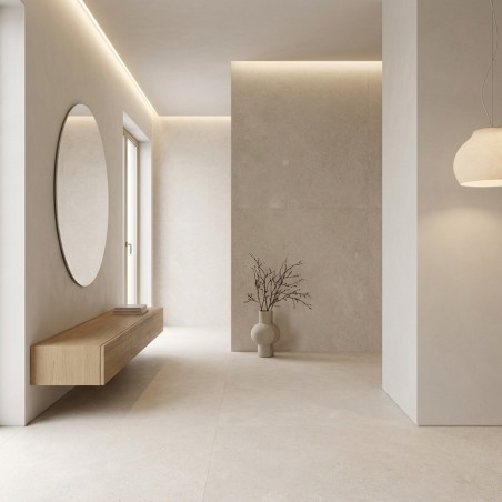 Carrelage VIDA CREMA effet...