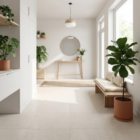 Carrelage VIDA CREMA effet...