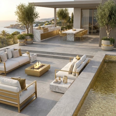 Dalle sur plots ARGON PERLA...