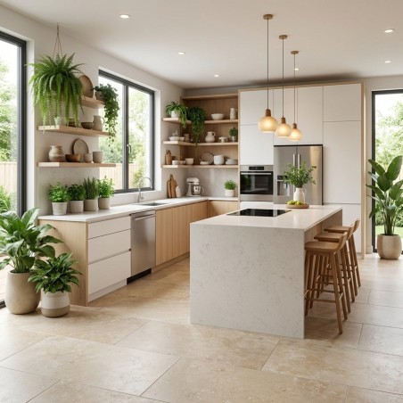 Carrelage rectangulaire...