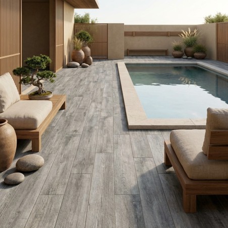 Carrelage antidérapant...