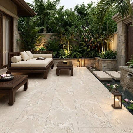 Carrelage antidérapant...