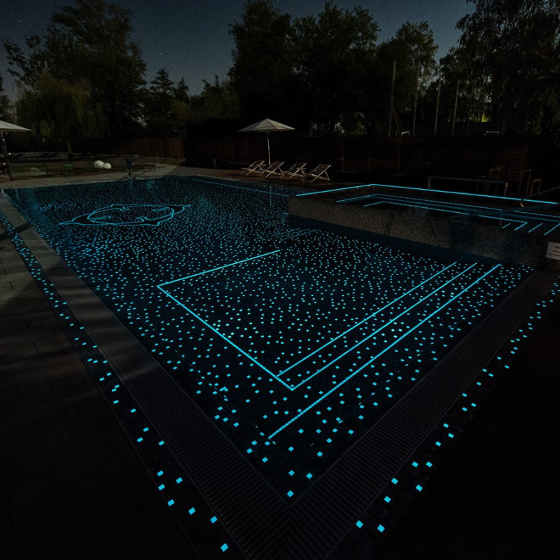 Mosaïque luminescente - Emaux de Verre LUMINESCENT Reviglass Tabit