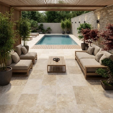 Carrelage rectangulaire...