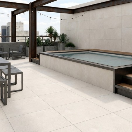 Carrelage VIDA CREMA effet...