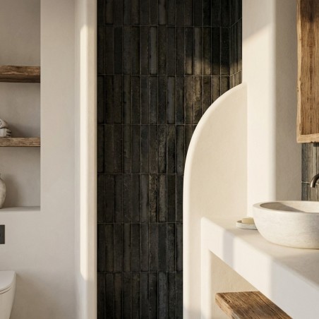 carrelage KANJI BLACK...