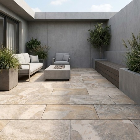 Dalle sur plot pierre de...