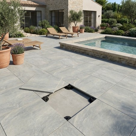 Dalle sur plots EREBOR GRIS...