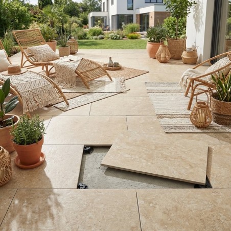 Dalle rectangulaire...