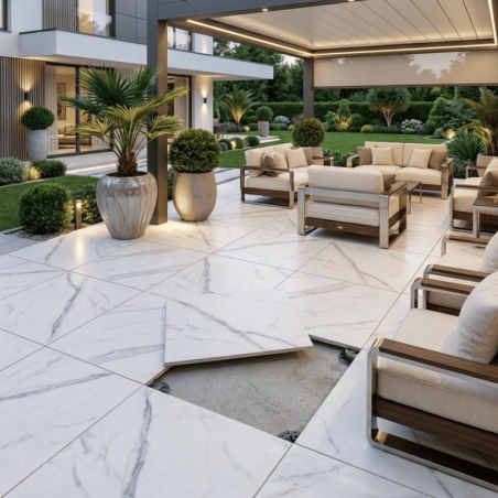 Dalle sur plots ICE 60x60x2...