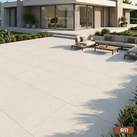 Carrelage  IWA WHITE effet...