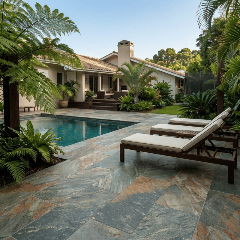pierre bali terrasse piscine