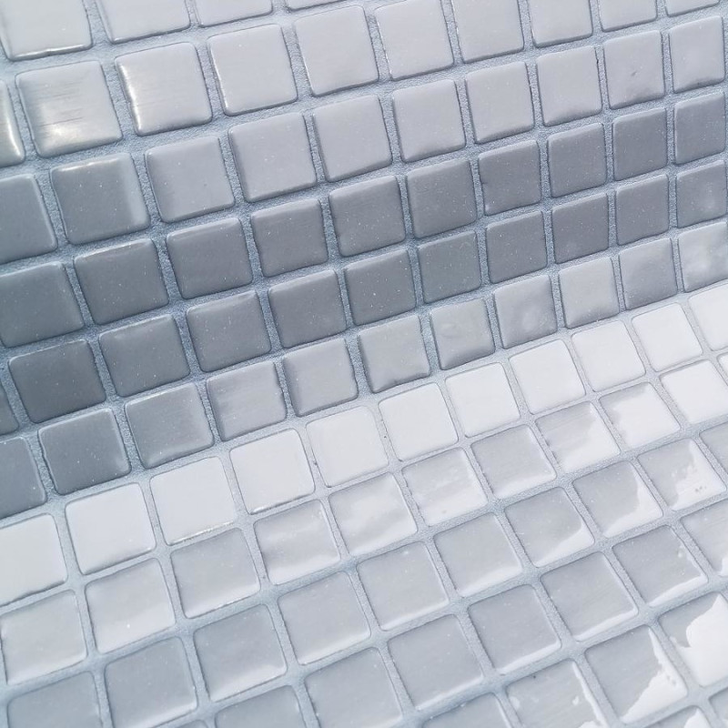 Mosaïque standard - Emaux de Verre Reviglass GRIS QUARTZ