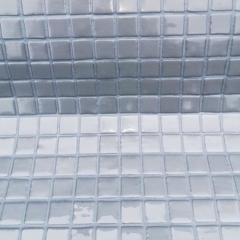 Mosaïque standard - Emaux de Verre Reviglass GRIS QUARTZ