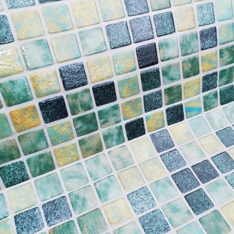 Mosaïque effet pierre - Emaux de Verre REVIGLASS BALI