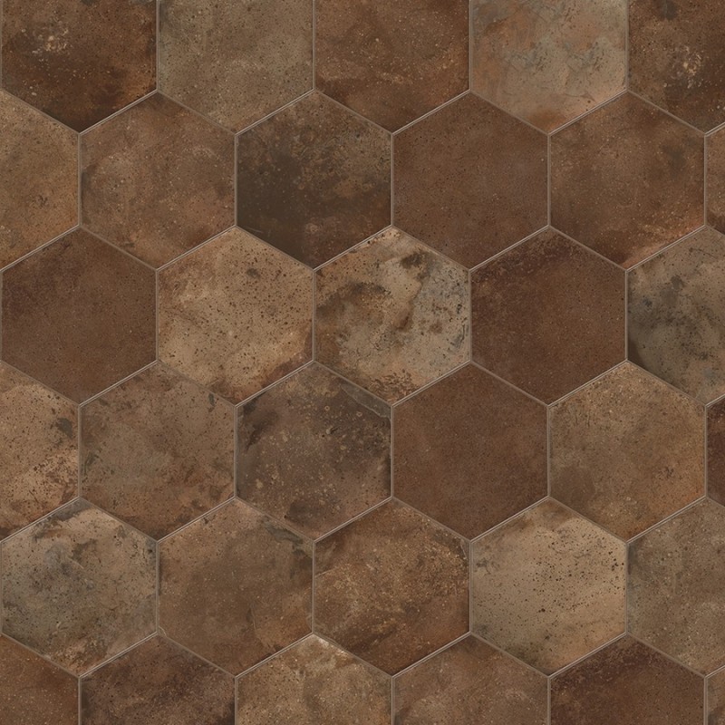 Terre cuite - Carrelage ARCHAI BOLD 23,3x26,8 cm effet pierre R10