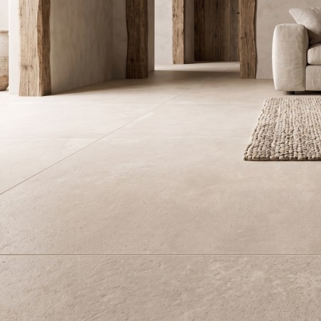 Carrelage minéral beige...