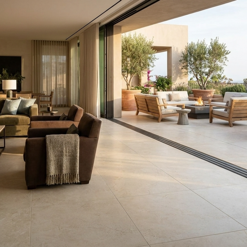 limestone beige carré