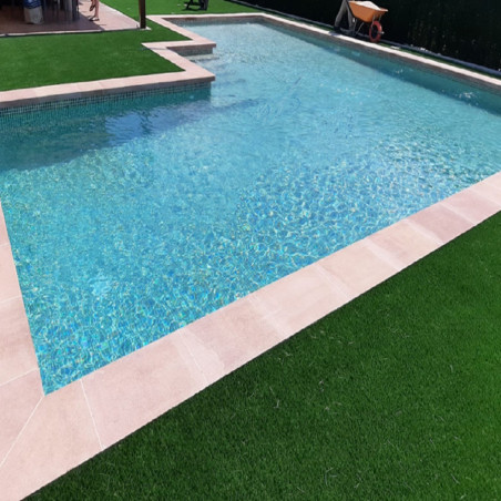 Émaux de verre 2,5 x 2,5 cm - Emaux de Verre REVIGLASS SANDY BALI