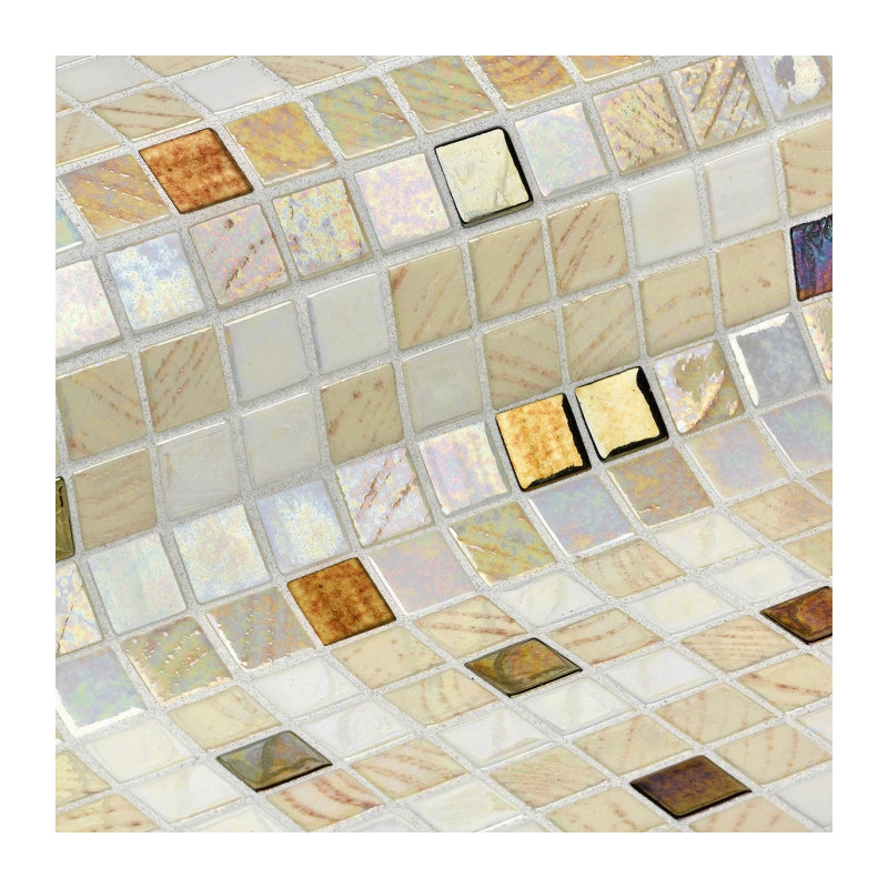 Mosaïque nacré - Emaux de Verre ezarri Daikiri